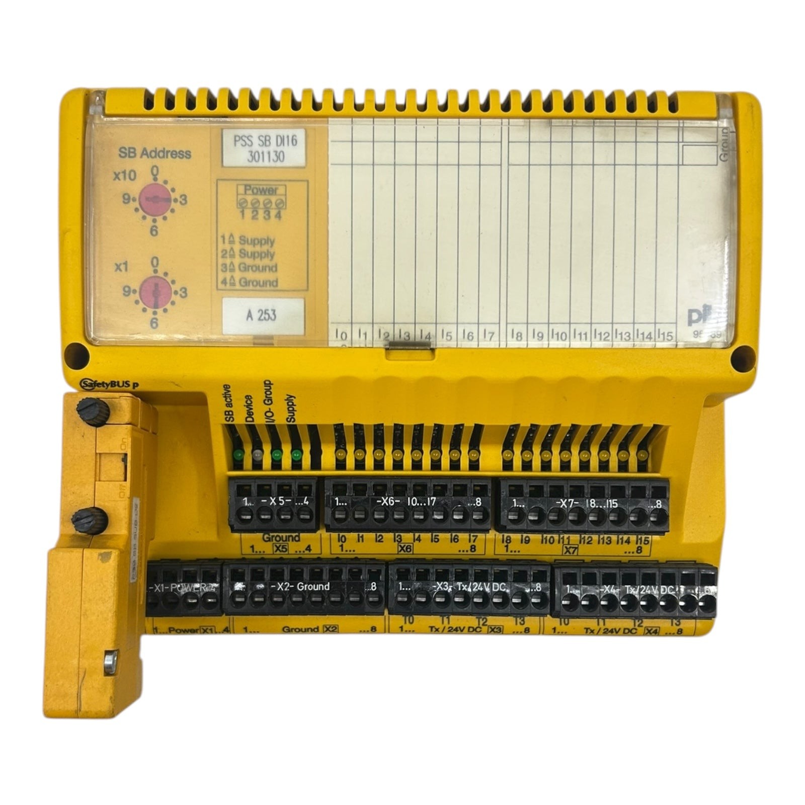Pilz Safety Module PSSSBDI16 301130 Safety Module by Pilz for Industry