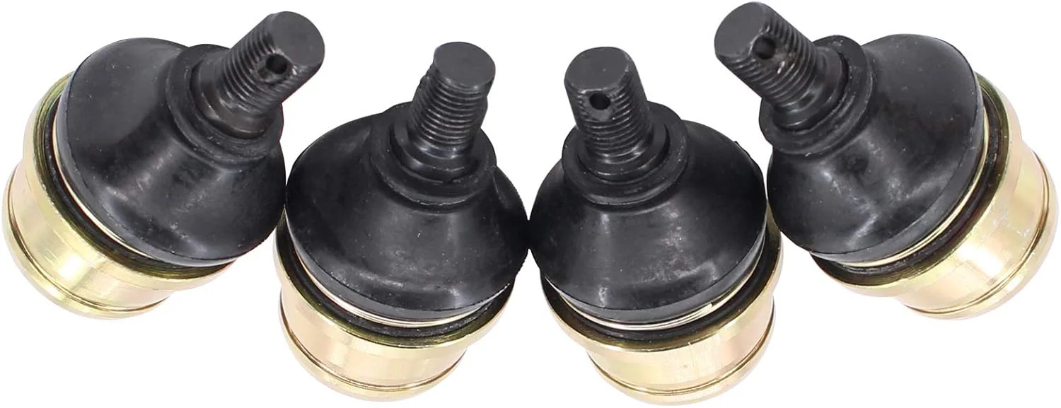 NewYall 4-Pack Upper & Lower Ball Joints for Honda Rancher 420 Foreman 450 – 500