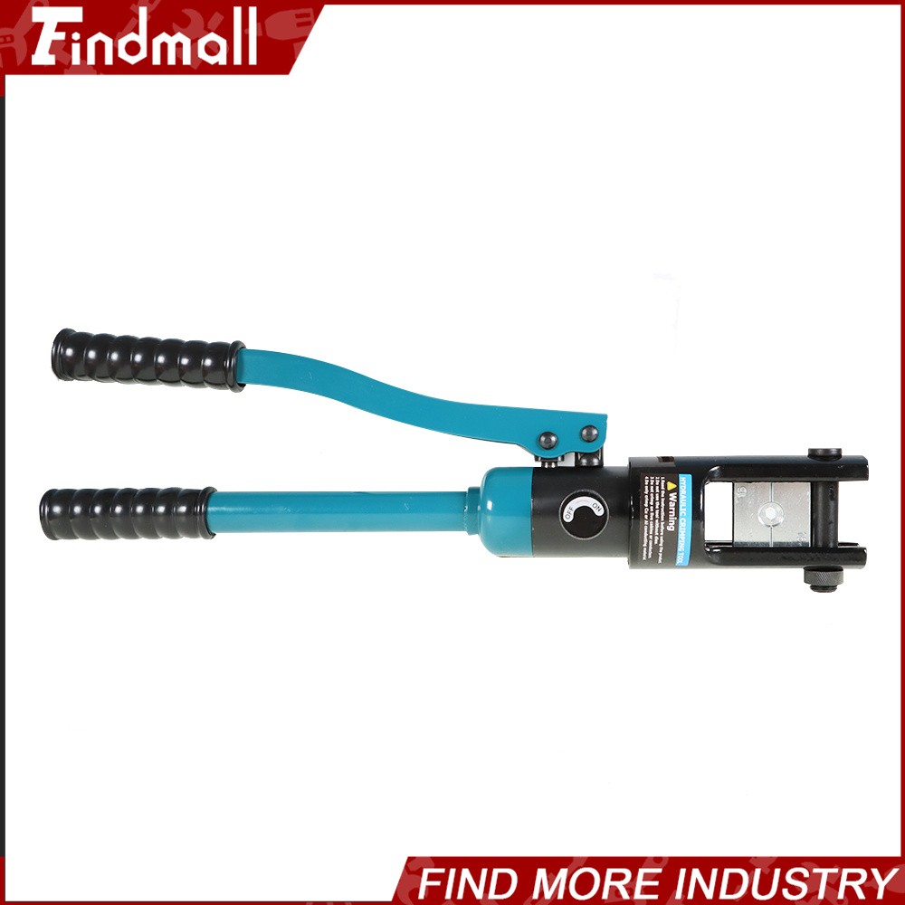 Findmall 16 Ton Hydraulic Clamp Wire Crimper Battery Cable Crimping Tool