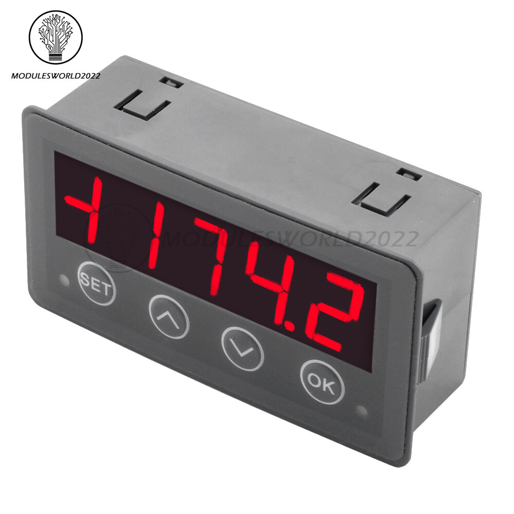 MODBUS-RTU Communication Display Meter RS485 Master-Slave-Monitored DC 8-25V
