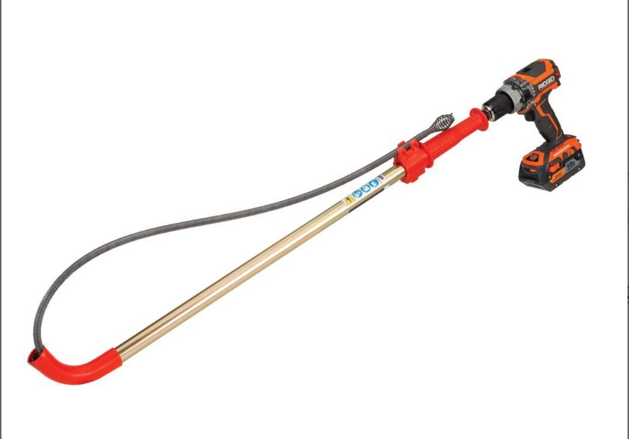 Ridgid 56658 K-6P ~ 6′ Hybrid Toilet Auger with Bulb Head