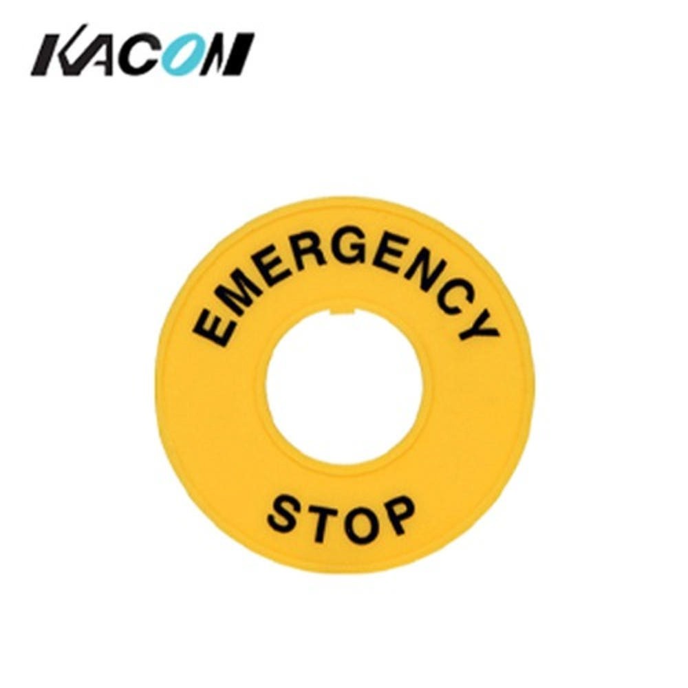 KACON HP111B Emergency Stop Push Button Switch Set of 3 pcs
