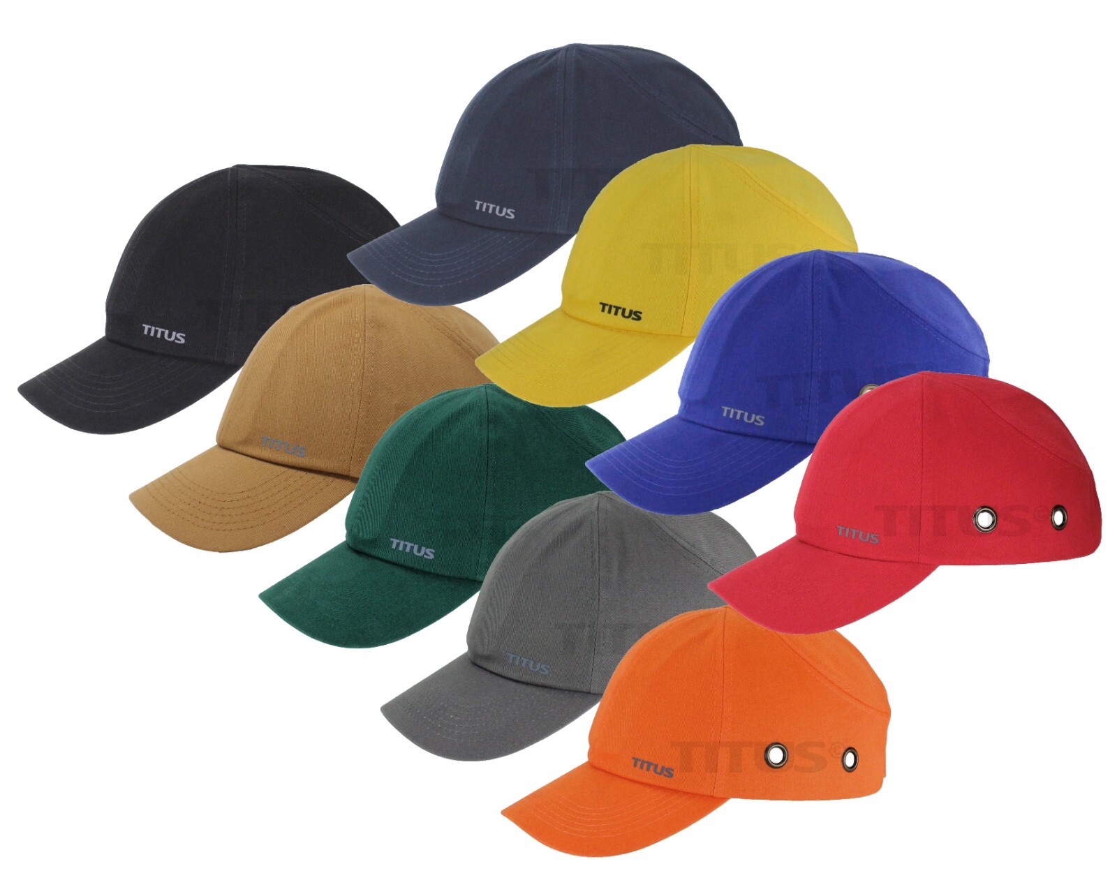 Titus BUMP CAP BASEBALL SAFETY HARD HAT HEAD PROTECTION MECHANIC CONSTRUCTION
