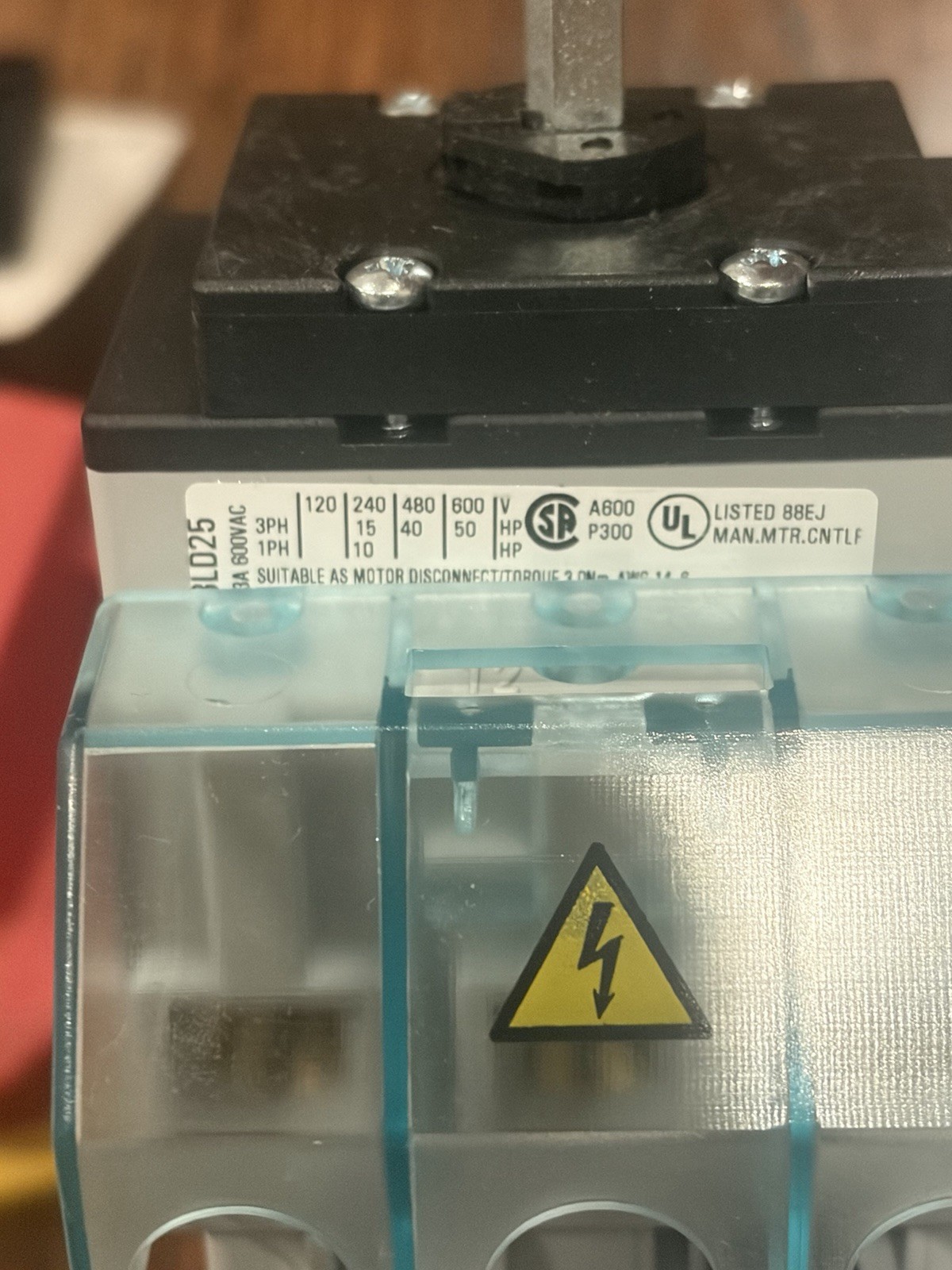 SIEMENS 3LD2514-0TK53 / 3LD25140TK53 (BRAND NEW) 3LD SWITCH DISCONNECTOR