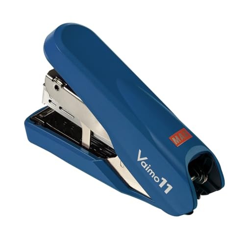 Max Stapler Baimo 11 Frame Blue HD-11FNL/B 40 Sheets 100 Staples