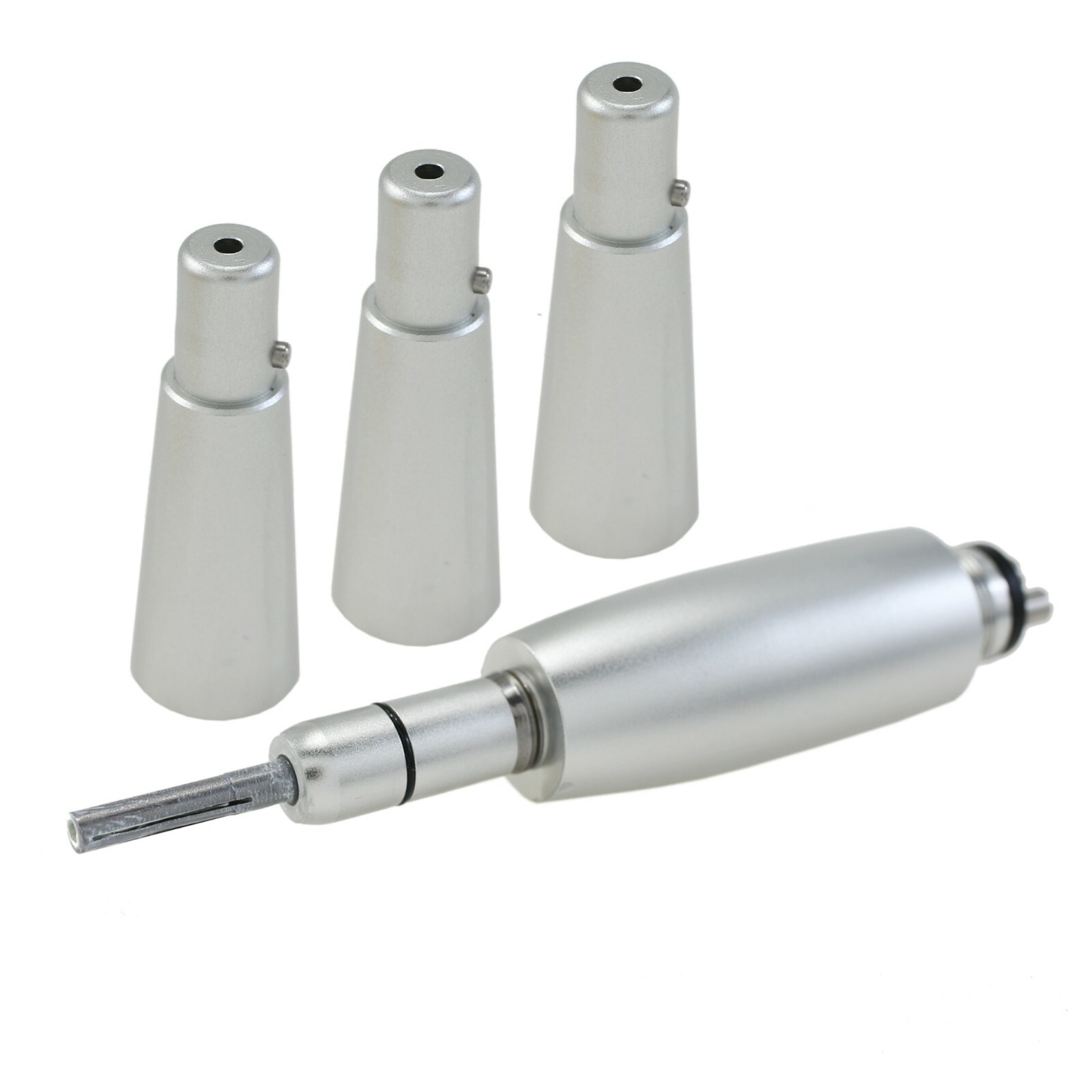 Dental Hygienist Prophy Handpiece Integrity Air Motor 4 Holes 3 Nose Cones Kit