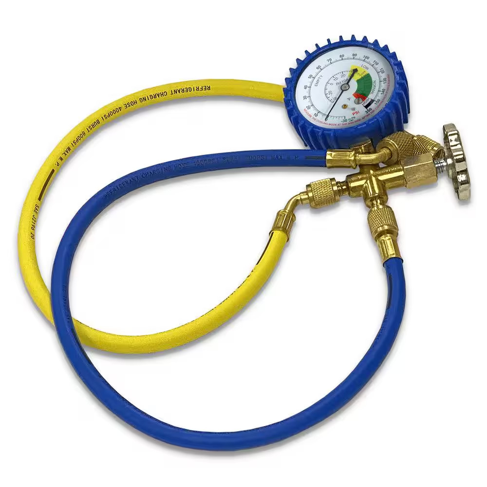 Mini Split 5/16 In. R410A Low Side Suction Charging Service Gauge Hose Set Port