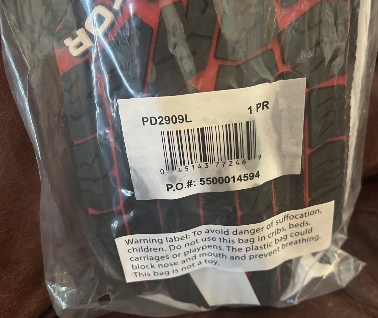 Mcr Safety Pd2909 L Predator ANSI A4, Synthetic Leather Palm New Sealed