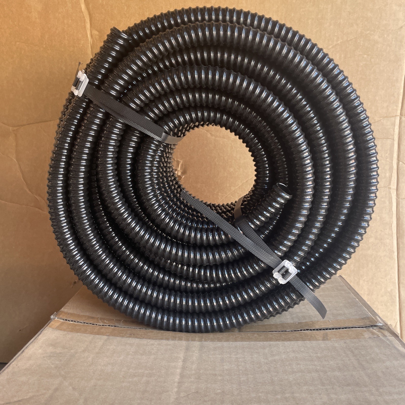 3/4″ x 100′ Black Flexible Liquid Tight Non-Metallic Conduit – NIB