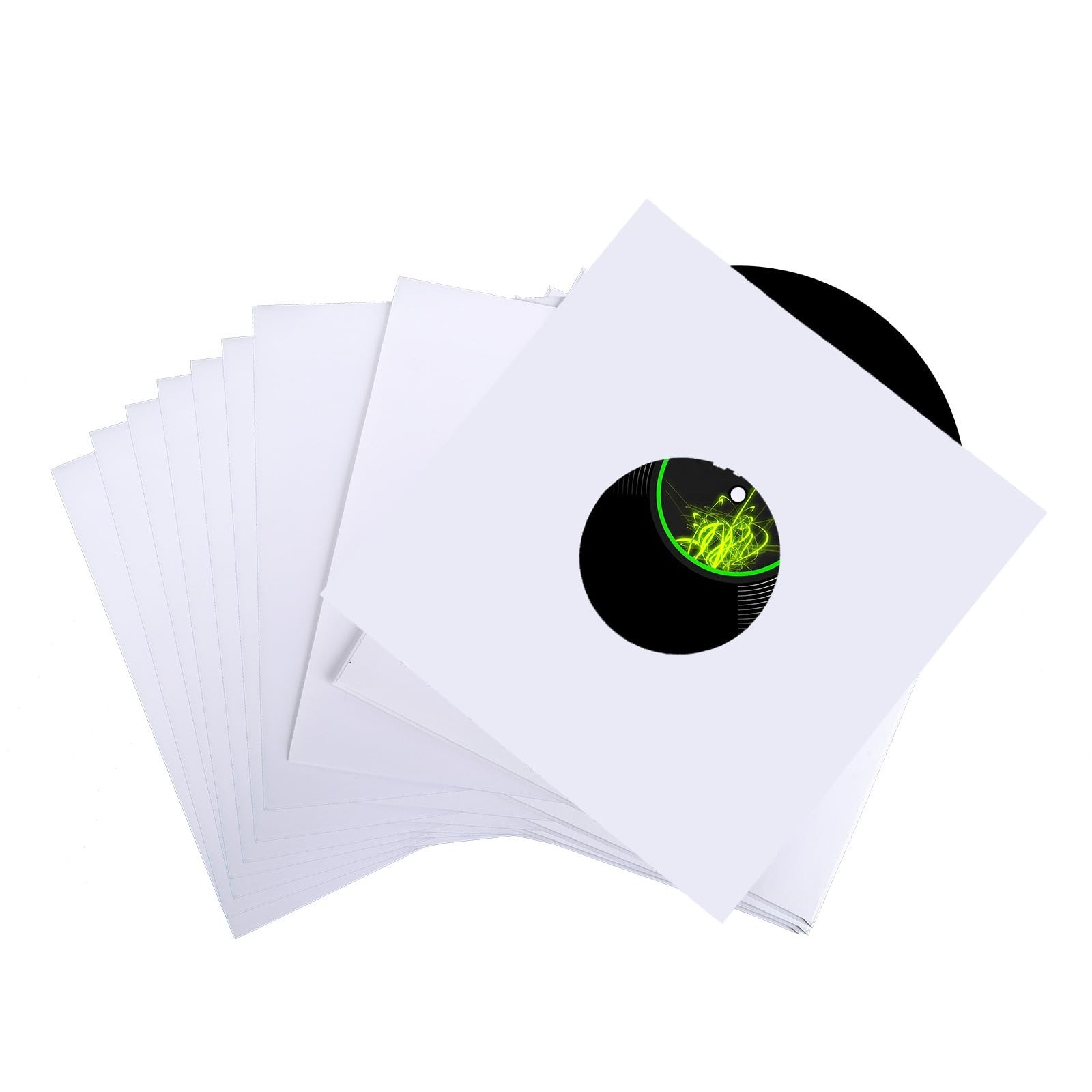 60 Pcs 10 Inch Paper Vinyl Record Sleeves for 78 RPM Records | 120g Paper Rec…