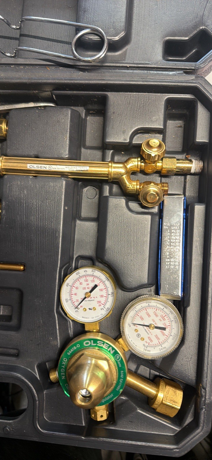 OLSEN Heavy Duty Oxygen and Acetylene Welding Kit 64407
