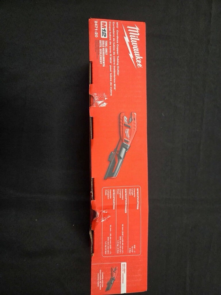 Milwaukee 2471-20 M12 Copper Tubing Cutter (Tool Only)