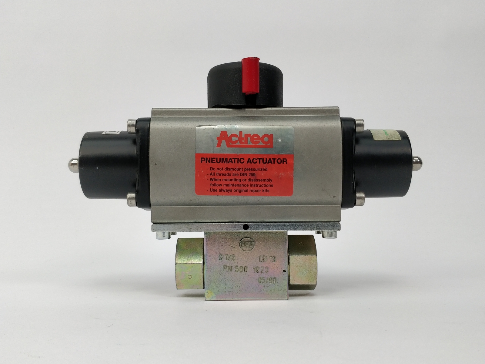 Actreg ASR 20 Pneumatic Actuator P.max 150psi 10bar
