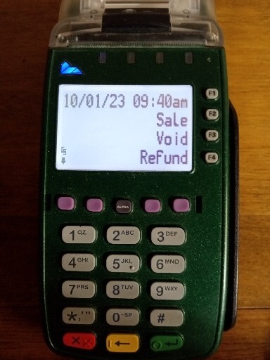 VeriFone VX520 Payment Terminal Credit Card Machine Pre-owned