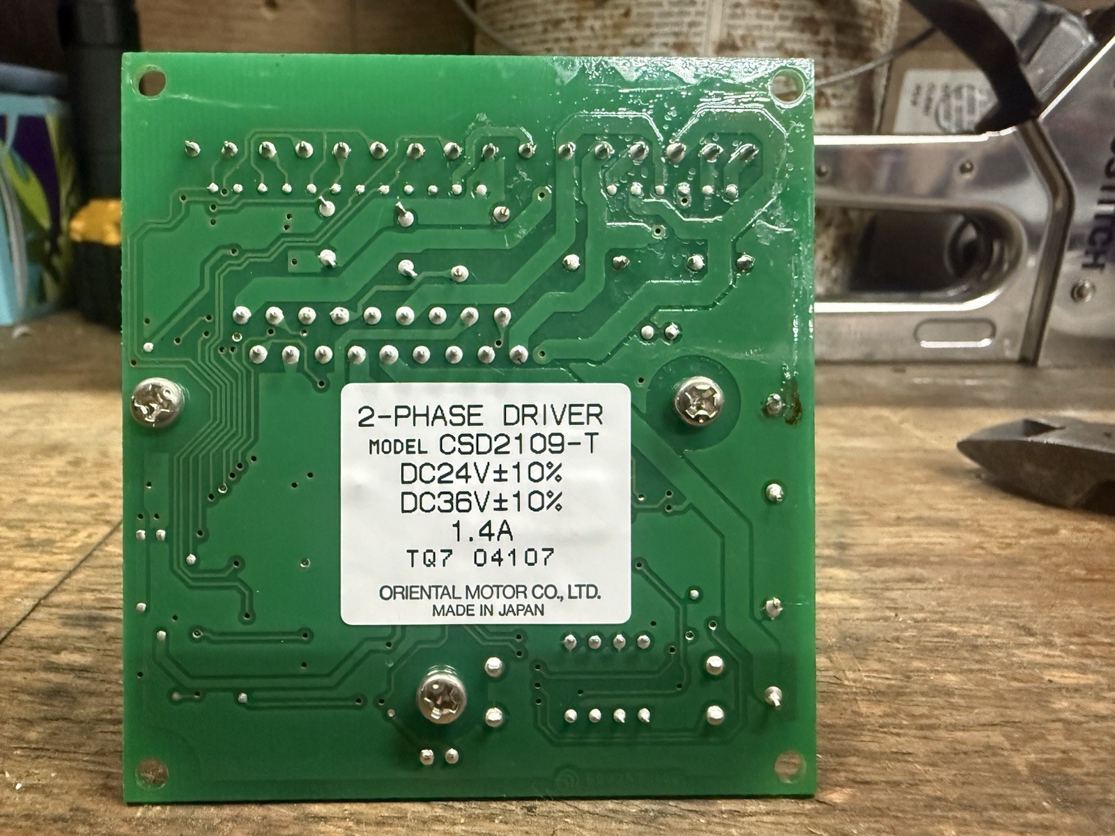 Oriental Motor Vexta CSD2109-T 2-Phase Stepper Motor Driver 24-36VDC