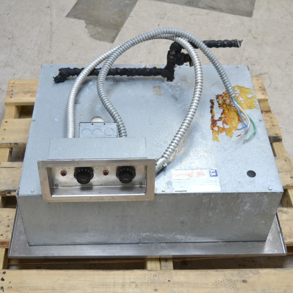 Delfield 8731 Two Full-Size Pan Drop-in Hot Food Well 120V 1PH 60Hz 16.6A b