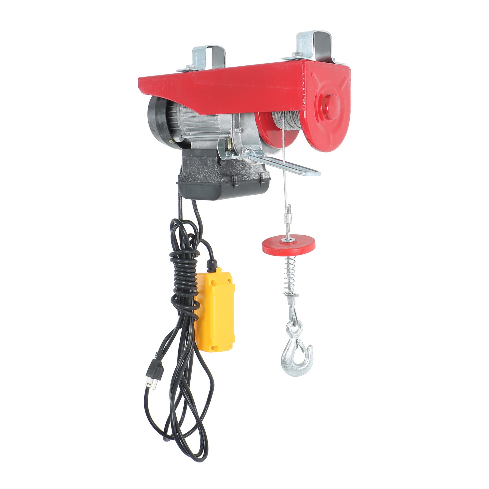 440lbs/ 200kg Electric Hoist with 14 FT Wired Remote Control 110V 510W Motor