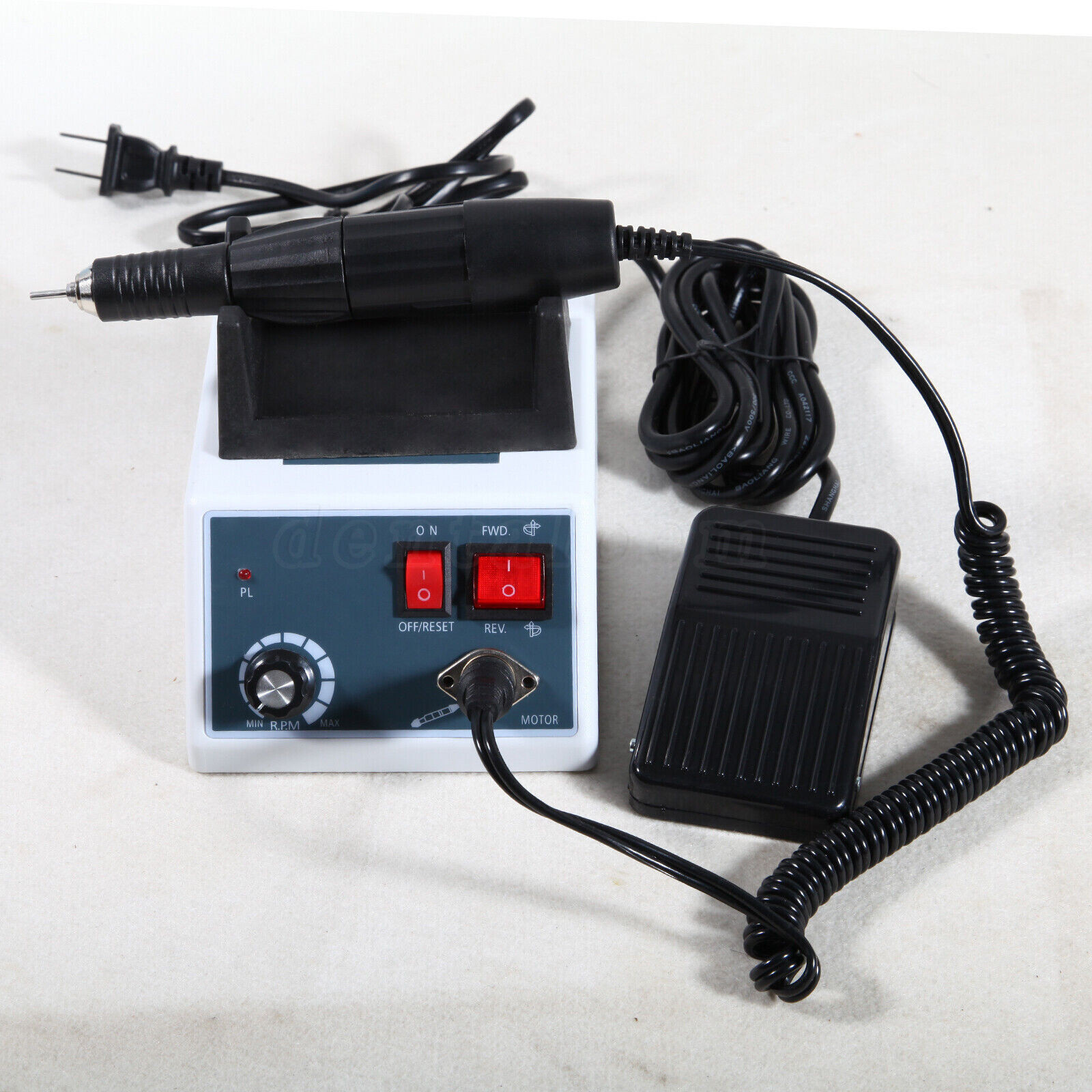 Dental Lab Marathon Electric Micromotor Polishing Unit & 35K rpm Motor Handpiece