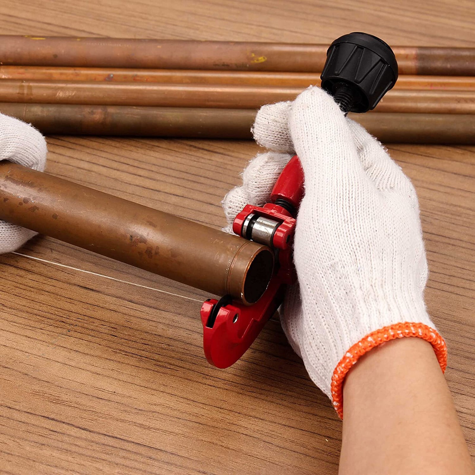 ﻿Pipe Tube Cutter 1/8″ to 1-1/8″ OD Copper Brass Aluminum PVC Plumbing HVAC