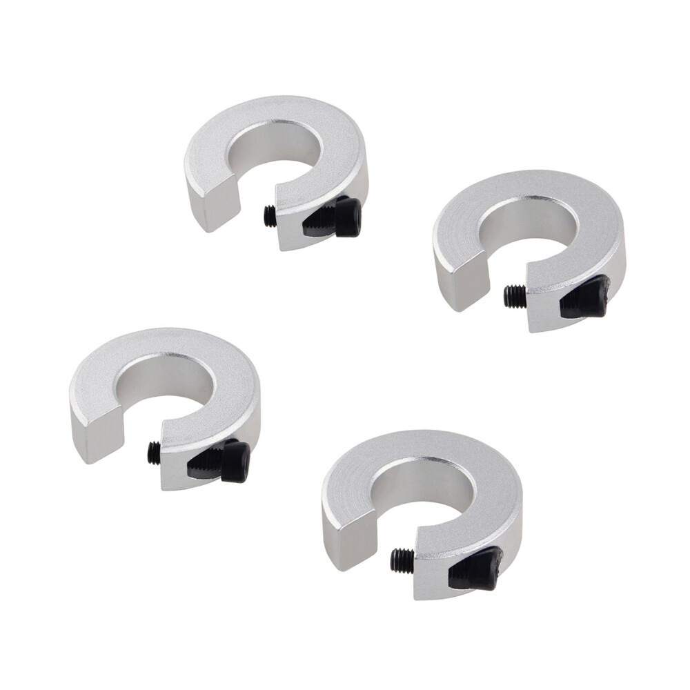SBR12/16/20/25 Linear Rail+4PCS SBR12/16/20/25UU+4PCS Rail Shaft Stop Collar CNC