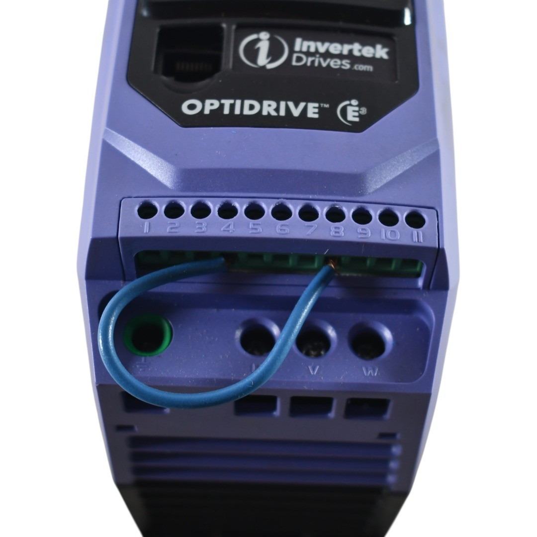 Invertek Drives OPTIDRIVE E3 ODE-3-120023-3012 VFD 0.5HP 240V 3 Phase AC Drive