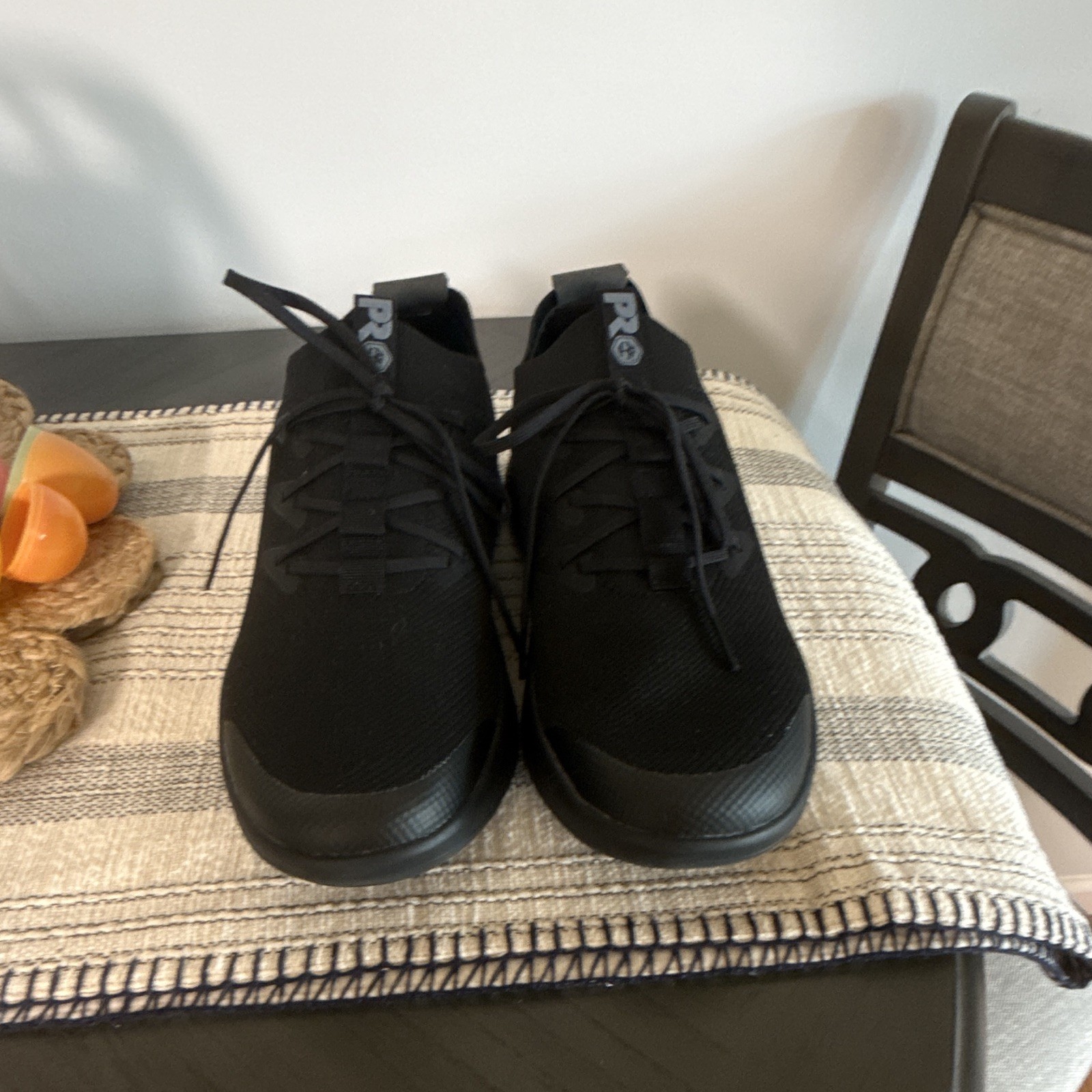 Women’s Timberland PRO Black Lace-Up Work Shoes Work Footwear