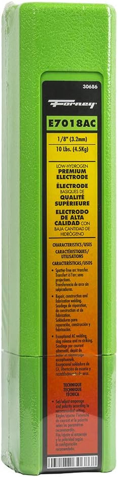 30685 E7018 AC Welding Rod, 1/8-Inch, 5-Pound