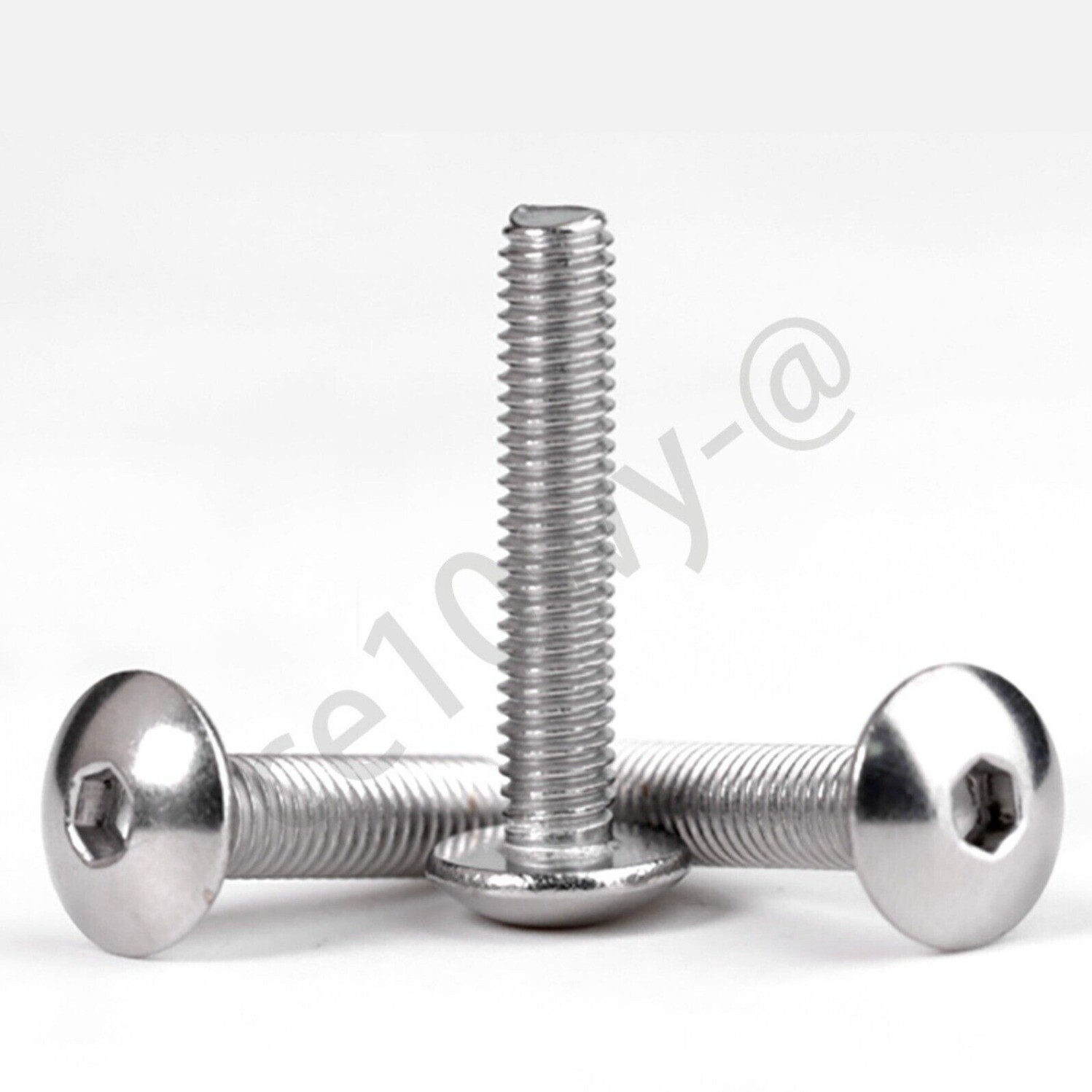 Truss Socket Cap Screws Allen Bolt Hex Drive M3 M4 M5 M6 M8-304 Stainless Steel