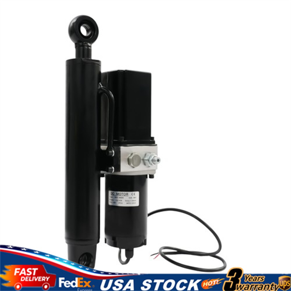 12V DC Hydraulic Motor Electric Linear Actuator Max Load 4409lb for Lift Tables