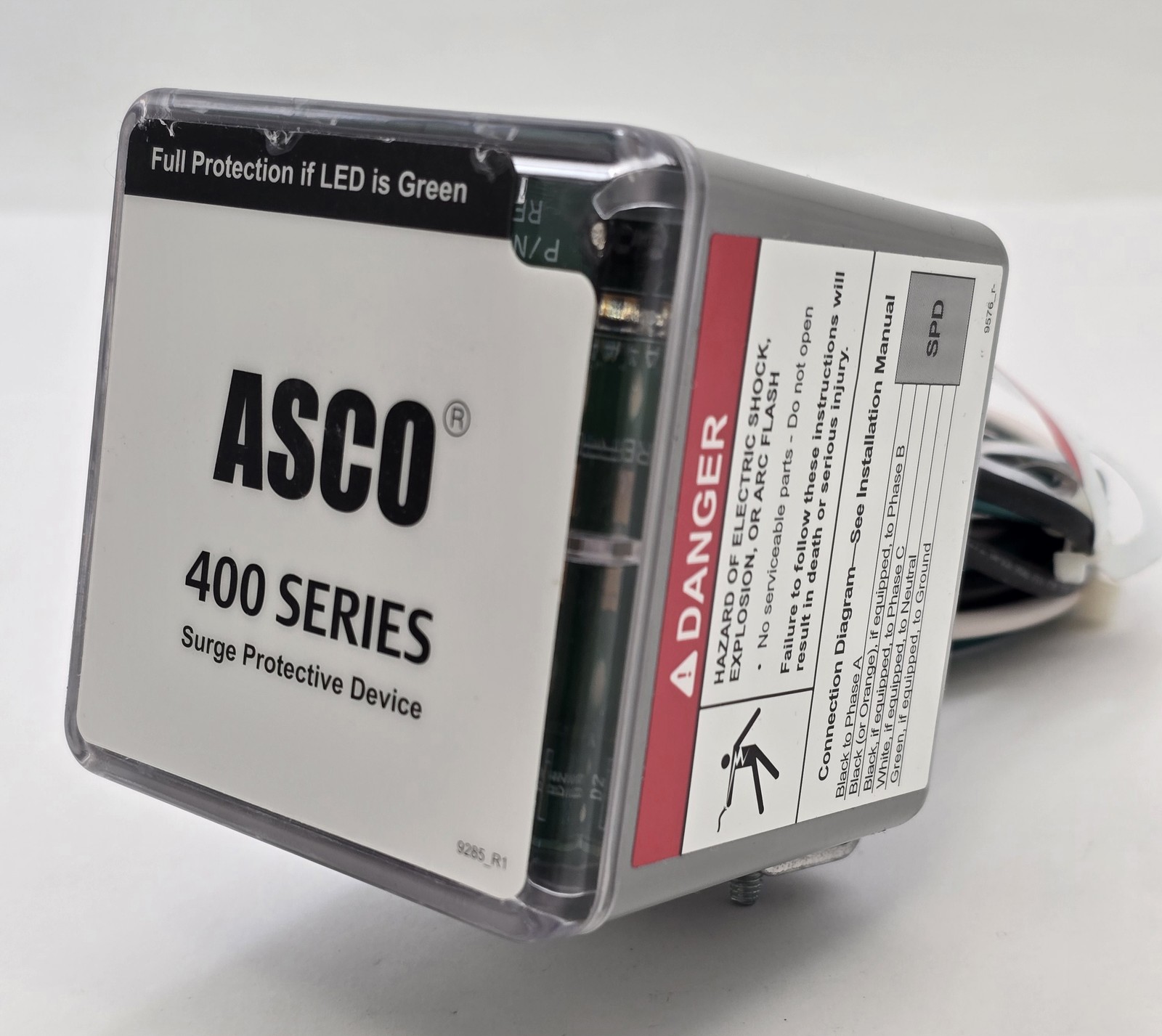 Asco 420277SP05NWSJ10 Compact Surge Suppressor 400 Series 480/277V 140F Air Temp