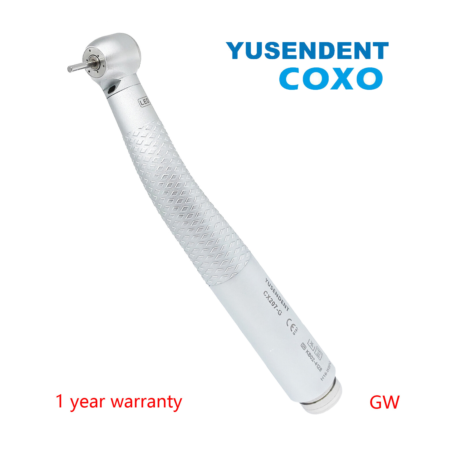 COXO YUSENDENT CX207-G Dental Fiber Optic LED High Speed Handpiece Air Turbine