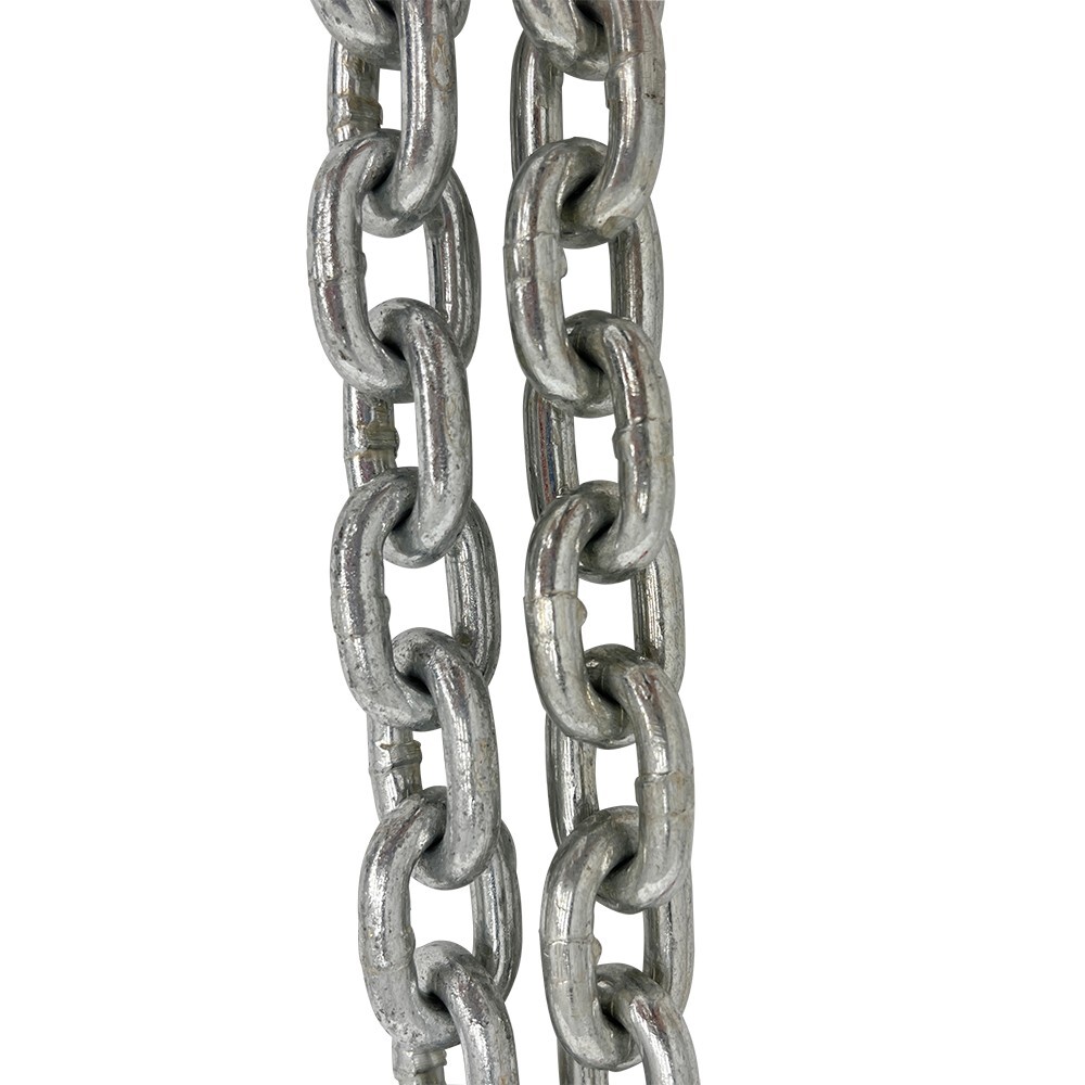 4.9FT Chain Sling 4Legs with Sling Hooks Grade Chain Hoist Lifts G80 1.5m 8800lb