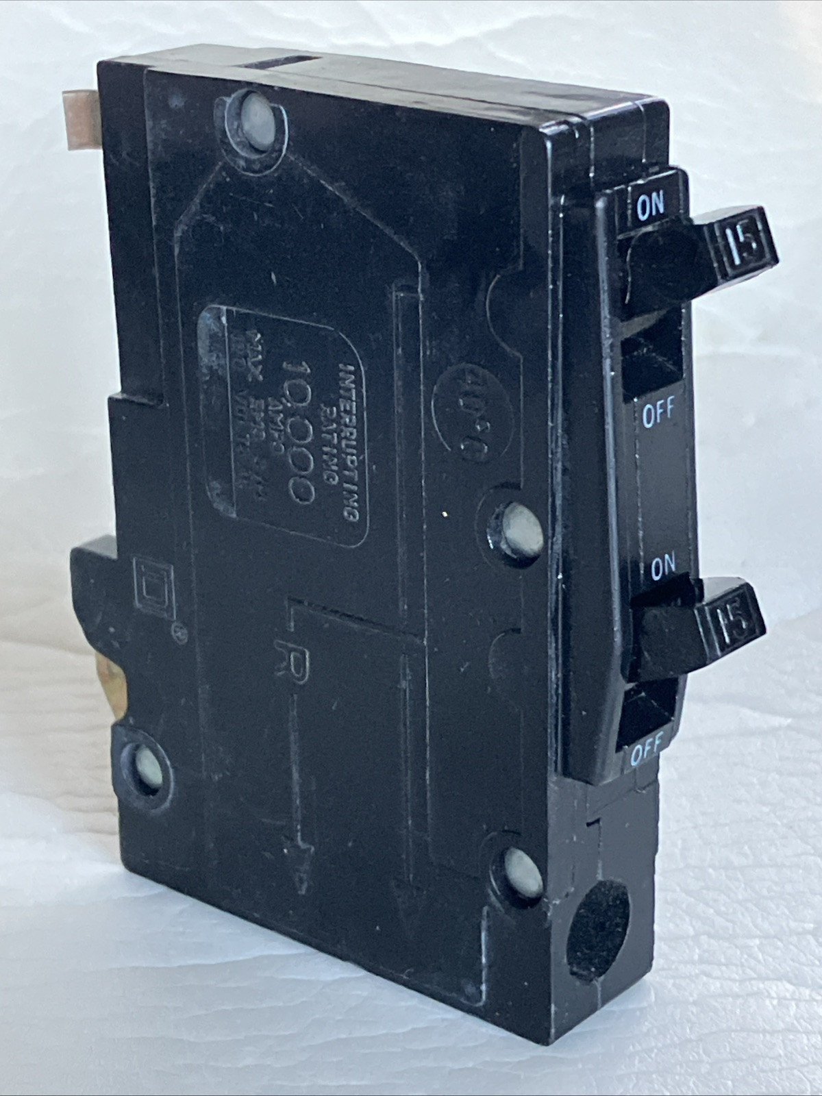 Square D QOT2020 20 Amp 1 Pole 120 volt Piggy Back Tandem Twin w Hook QO2020