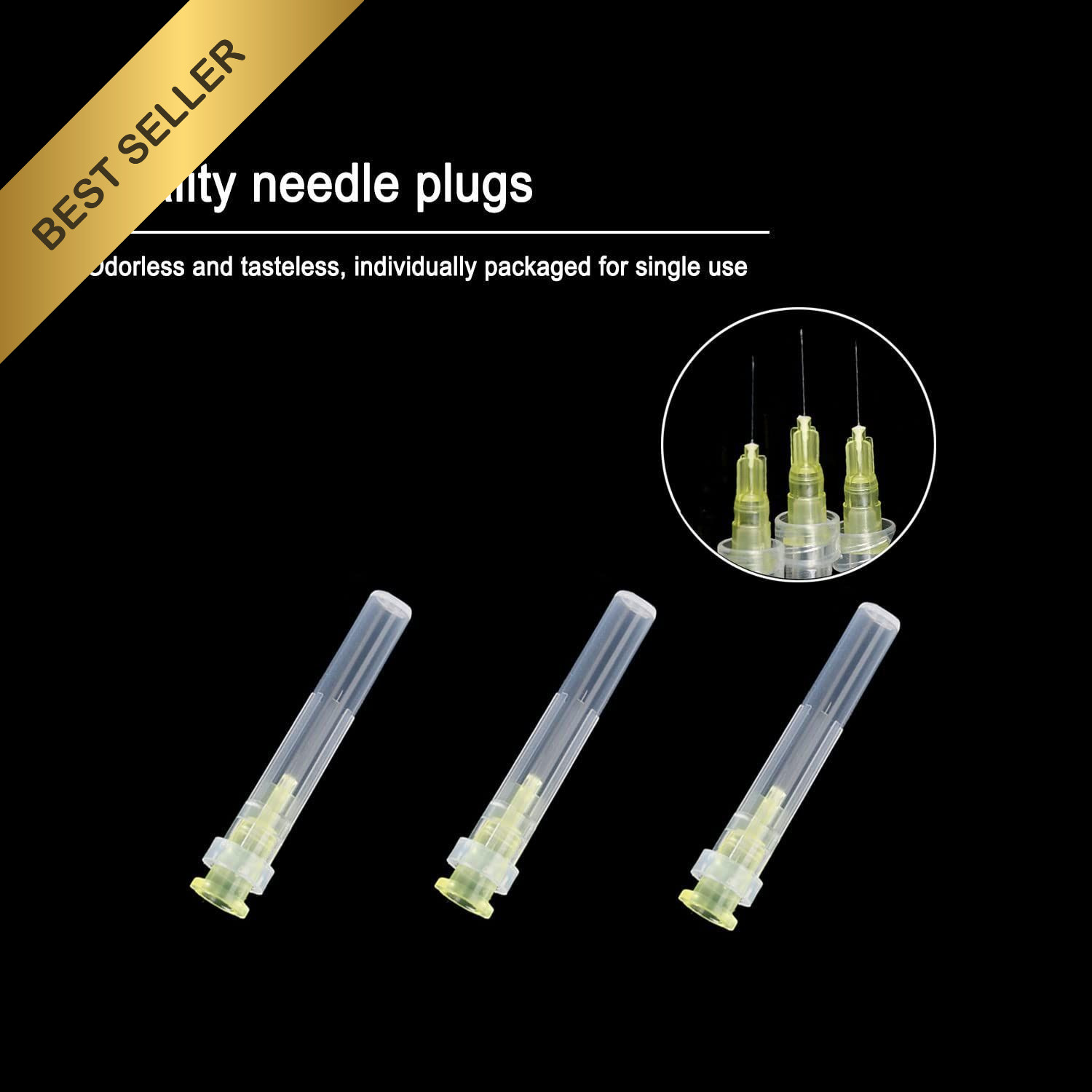 Disposable Luer Lock Needles 30Ga 5/16in 8mm Sterile 100 Pack Replacement