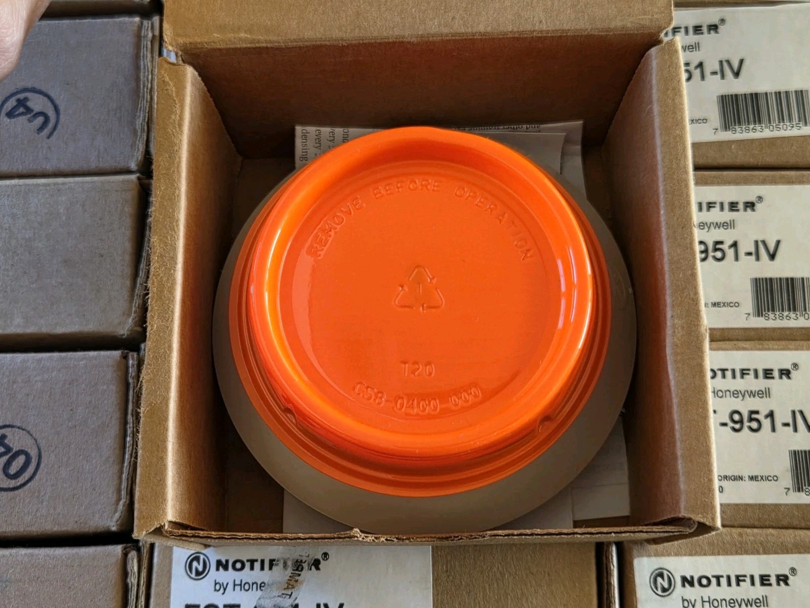 NOTIFIER FST-951-IV INTELLIGENT THERMAL HEAT DETECTOR «IVORY» BRAND NEW 15 AVAIL