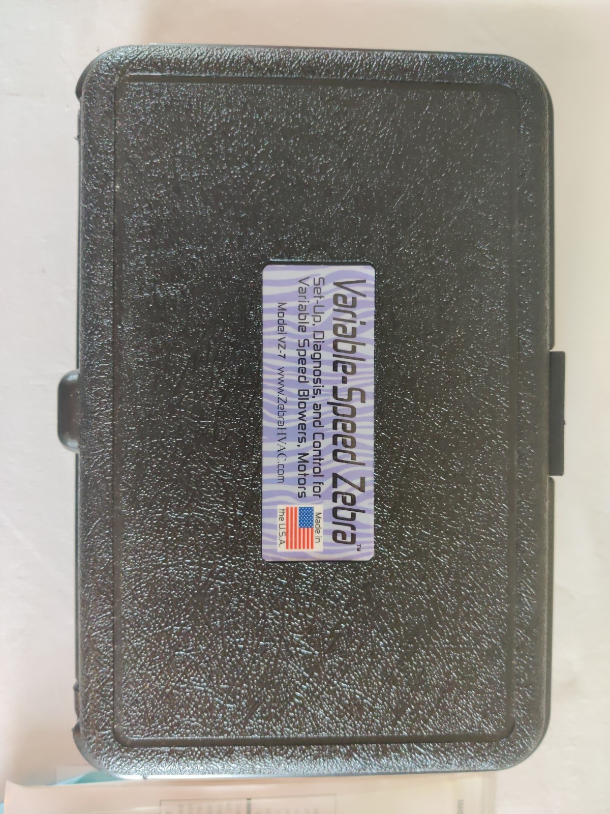 Zebra Instruments VZ-7 Variable Speed ECM Motor Tester HVAC Diagnostics New