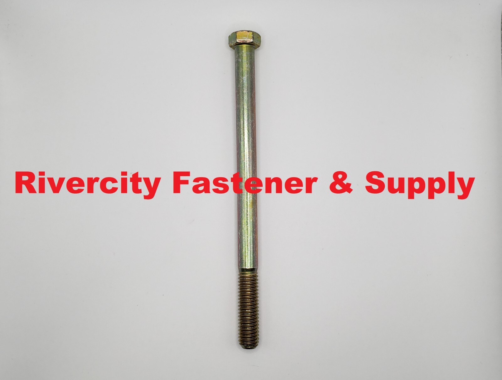 7/16-14 x 6-1/2 Hex Head Cap Screws 7/16×14 x 6.5 Bolts 7/16x14x6-1/2 Grade 8
