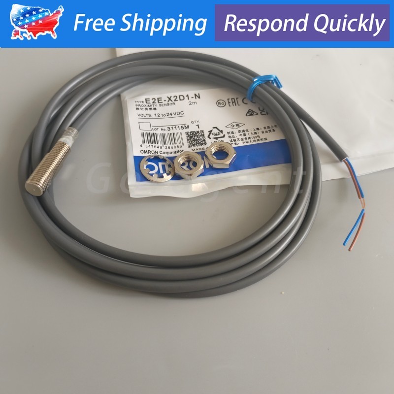 NEW Proximity Sensor Switch E2E-X2D1-N For Omron E2EX2D1N 2MM NO 12-24VDC US