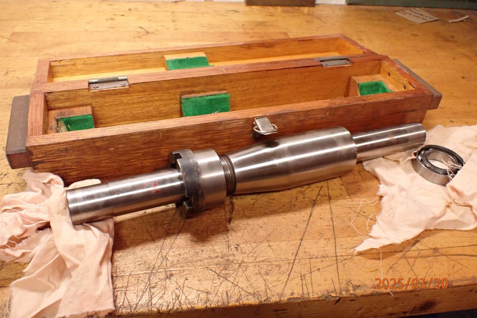 SOME SORT OF ARBOR POSSIBLE SURFACE GRINDING GRINDER BALANCING ARBOR SHAFT