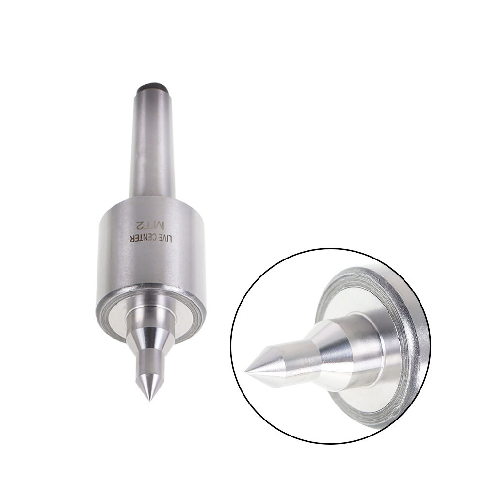 MT2 Live Center For CNC Lathe Tool Morse Taper Precision 0.000197» 60 Degree