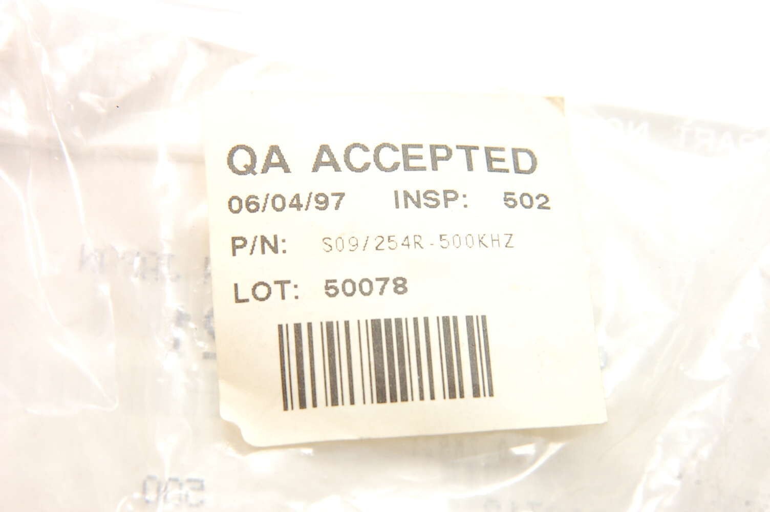 Lot of 4 – Murata Erie – SFE10.7MA21 – Resonator, Ceramic Piezo Filter,475.0 KHZ