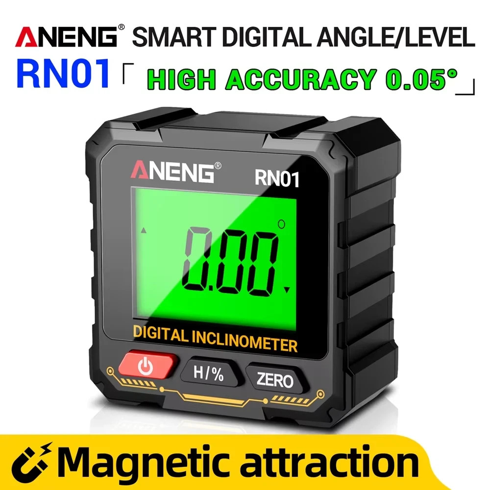 Magnetic Digital Level Box Gauge Angle Meter Finder Protractor Inclinometer