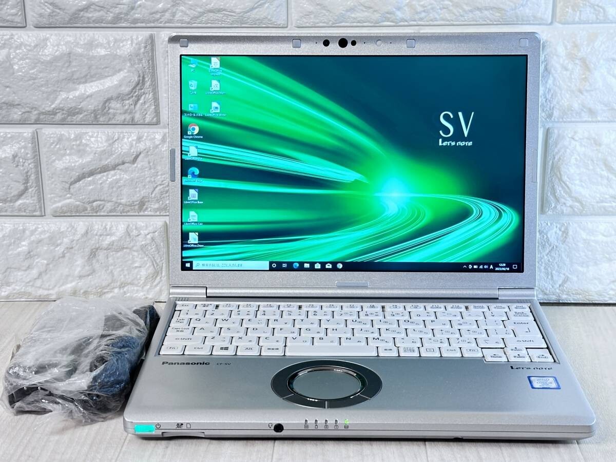 Panasonic CF-SV8RFCVS /Core i5 8365U/8GB memory + NVME 512GB・SSD/12.1 LTE