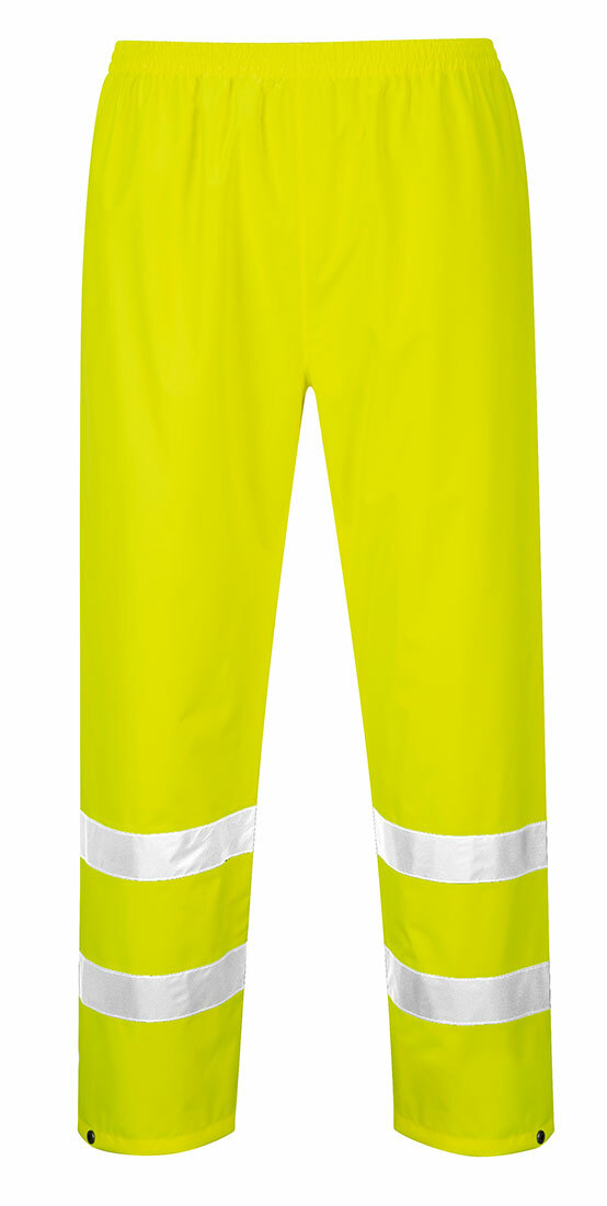 Portwest H441 Lightweight Hi Vis Waterproof Rain Pants Reflective Tape ANSI