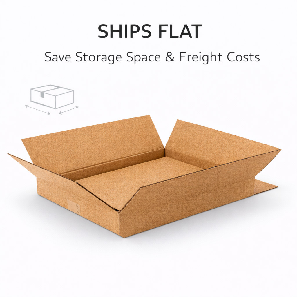 25 Pack 14x9x6 Corrugated Shipping Boxes Kraft Cardboard RSC Cartons Bulk