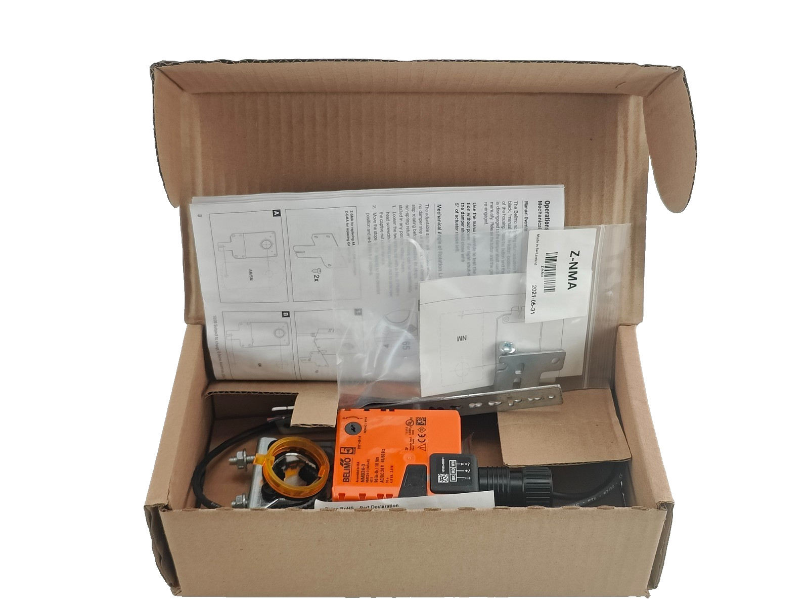 NEW Belimo Direct Coupled Damper Actuator NMB24-3