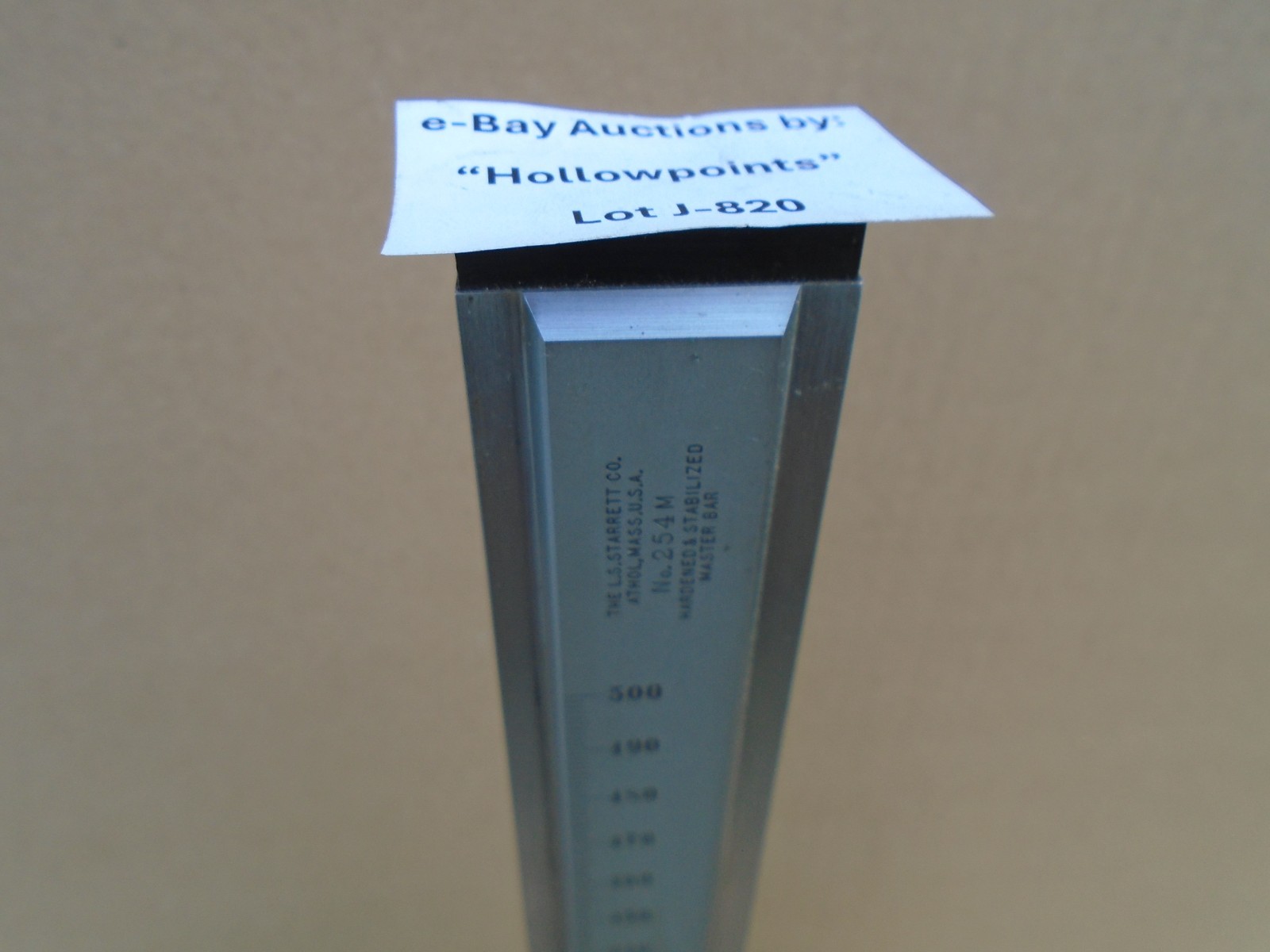 Starrett No. 254M METRIC Master Vernier Height Gage Gauge 0 – 500MM .02mm J820
