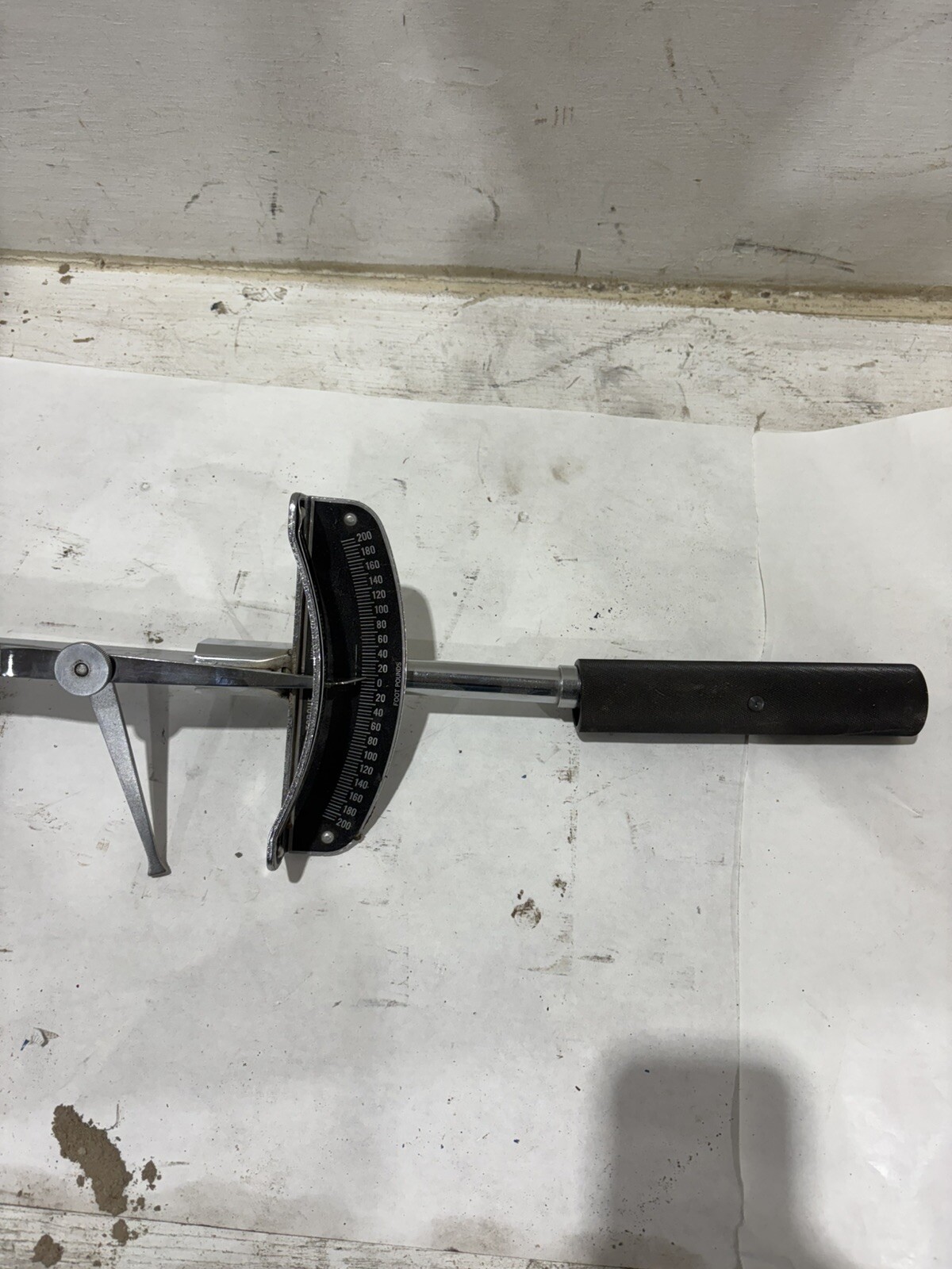 Vintage Sturtevant Richmont 3/4″ Drive Torque Wrench 0-300 Foot Pounds (D6C)