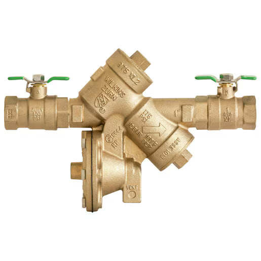 Zurn Wilkins 1-975XL2 1″ Reduced Pressure Backflow Preventer Lead-Free