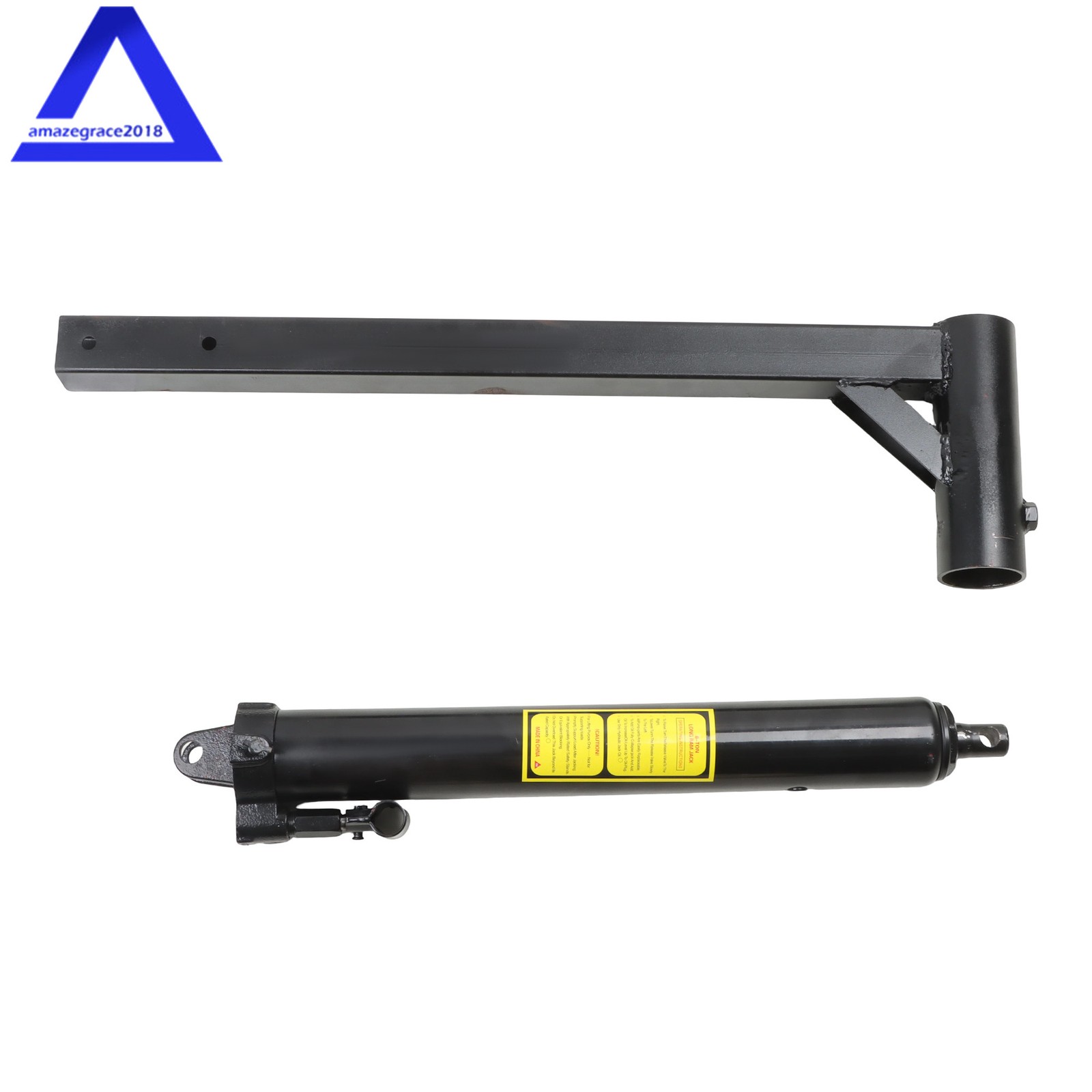 500 LBS Pickup Truck Hydraulic Dock Jib Engine Hoist Crane Mount Lift 2″ Hitch